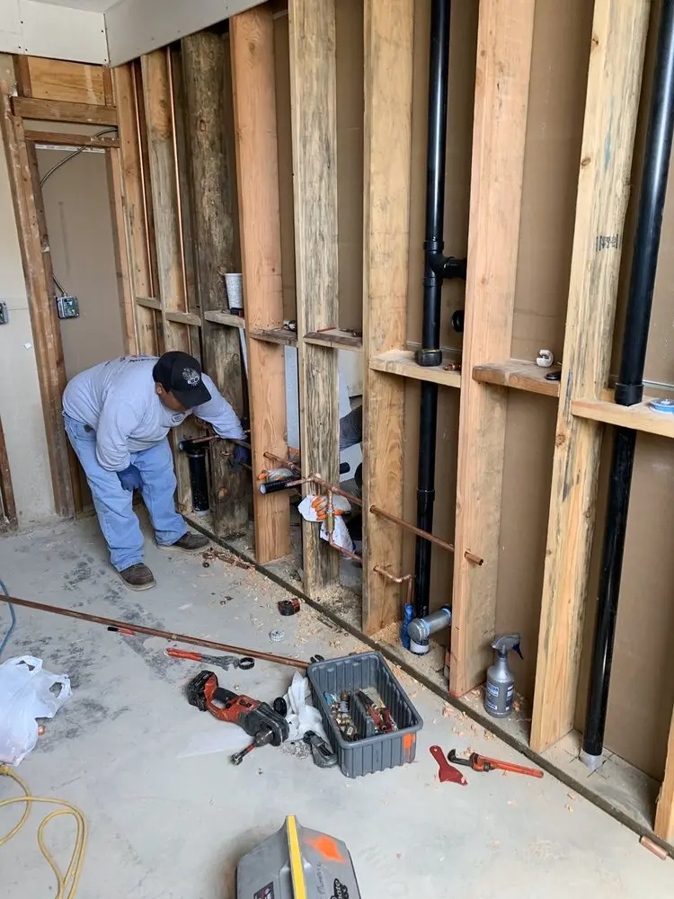 Commercial rough-in plumbing for Gas Line Repair in Clarkston Heights-Vineland
